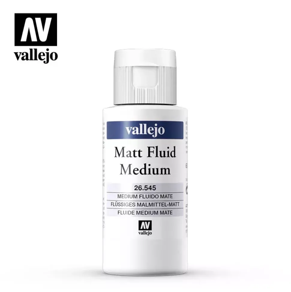 Medium 545 fluido mate Artist Vallejo 60ml