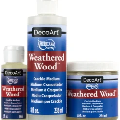 Medium Craquelador Weathered Wood Crackle DecoArt