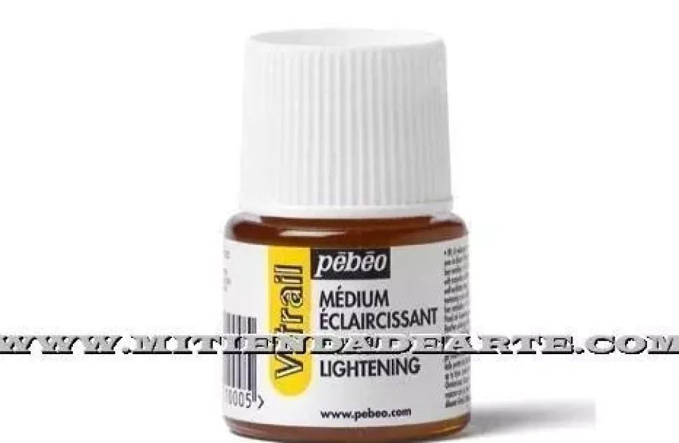 Medium Vitrail aclarador 45ml Pebeo