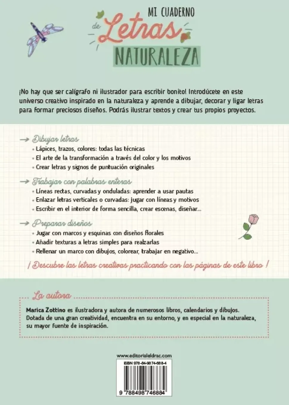 Mi cuaderno de letras. Naturaleza Descubre alfabetos creativos