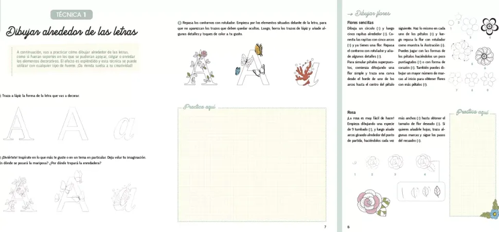 Mi cuaderno de letras. Naturaleza Descubre alfabetos creativos