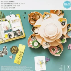 Mini Bloom Flor de almacenamiento Rosa We R Memory Keepers