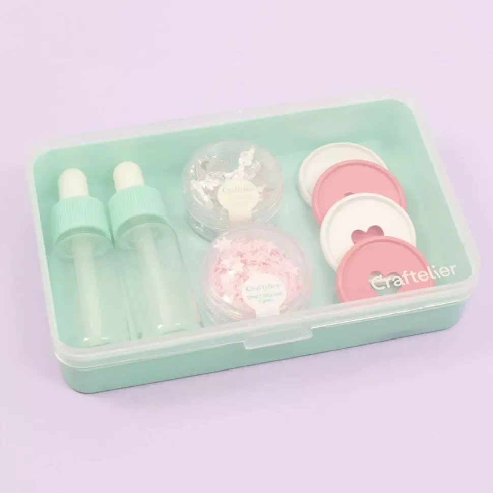 Mini Caja Turquesa Craftelier