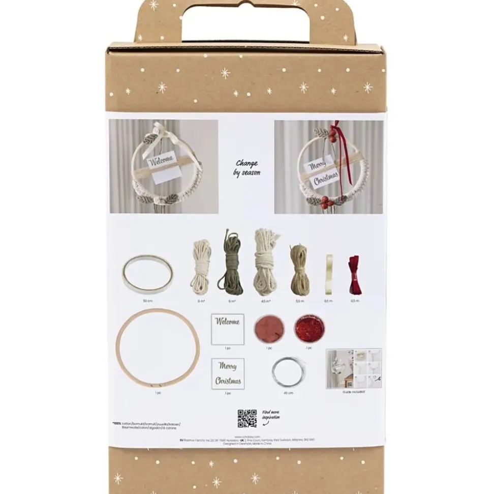 Mini Kit Artigianale Macramé Ghirlanda Creativ Company