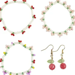 Mini kit de manualidades Joyas Cerezas Creativ Company