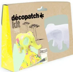 Mini Kit Elefante de Papel Maché Décopatch