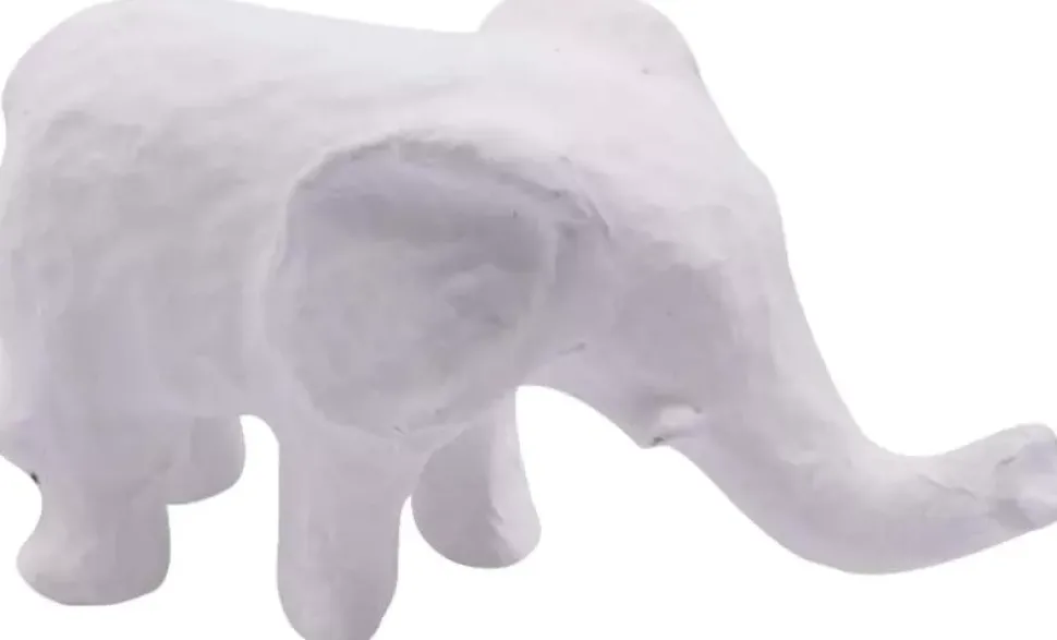 Mini Kit Elefante de Papel Maché Décopatch