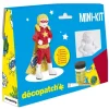 Mini kit superhéroe de papel maché Décopatch