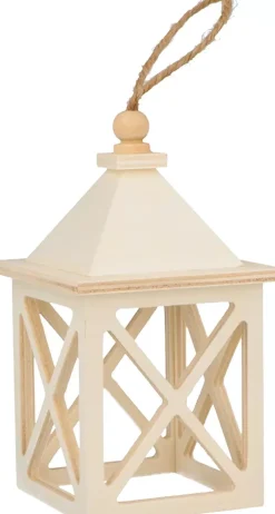 Mini Linterna de madera Jaula Artemio