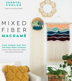 Mixed fiber macramé