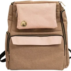 Mochila Crafter's Backpack Taupe & Pink We R Memory Keepers