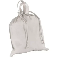 Mochila saco de algodón blanco