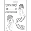 Molde Angel And Wings Stamperia A5