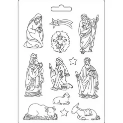 Molde Bethlehem Stamperia A4