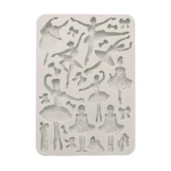 Molde de silicona Ballet The Nutcracker Stamperia