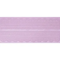 Molde de Silicona Borde Puntilla Ancha Doble Artis Decor