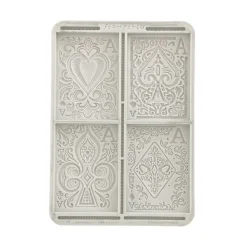 Molde de silicona Cartas Master of Magic Stamperia A5