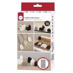 Molde de silicona Casitas Rayher