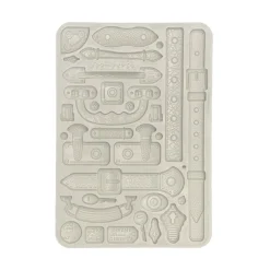 Molde de silicona Cinturones y Asas Art of Travelling Stamperia A5