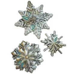 Molde de silicona Copos de nieve Dewdrops Stamperia A5