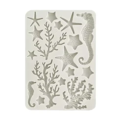 Molde de silicona Coral Sea Land Stamperia