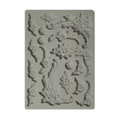 Molde de silicona Flores Precious Stamperia A5