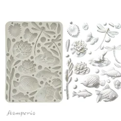 Molde de silicona Libélulas Forest Stamperia