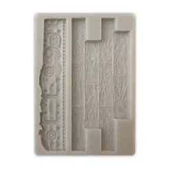 Molde de silicona Madera y Mecanismos Songs Of The Sea Stamperia A6