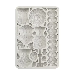 Molde de silicona Maniquís y Corsés Old Lace Stamperia