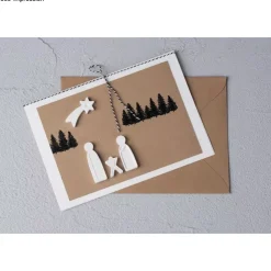 Molde de silicona Mini Belén de Navidad Rayher