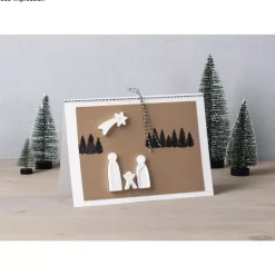 Molde de silicona Mini Belén de Navidad Rayher