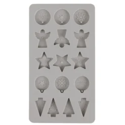 Molde de silicona Mini Formas Navidad Rayher