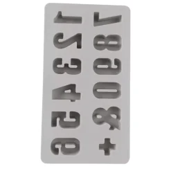 Molde de silicona Números Rayher