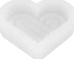 Molde De Silicona Para Velas Corazón Arcoíris Artemio