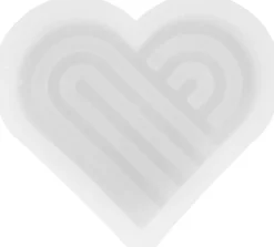 Molde De Silicona Para Velas Corazón Arcoíris Artemio