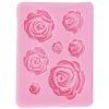 Molde de Silicona Rosas Artis Decor