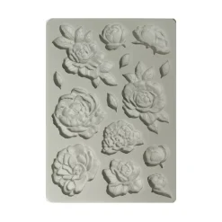 Molde de silicona Rosas Precious Stamperia A5