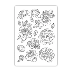 Molde de silicona Rosas Precious Stamperia A5