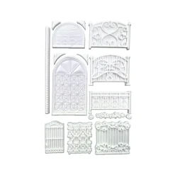 Molde de silicona Valla y Puerta Best Sellers Stamperia A5