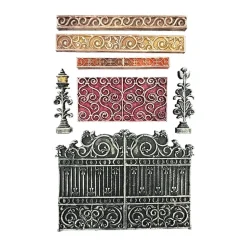 Molde de silicona Verja Master of Magic Stamperia A5