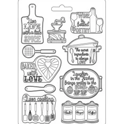 Molde Flexible Accessories Casa Granada Stamperia 21x29cm