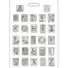 Molde flexible Alfabeto Master of Magic Stamperia 21x29cm