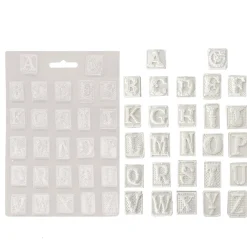 Molde flexible Alfabeto Master of Magic Stamperia 21x29cm