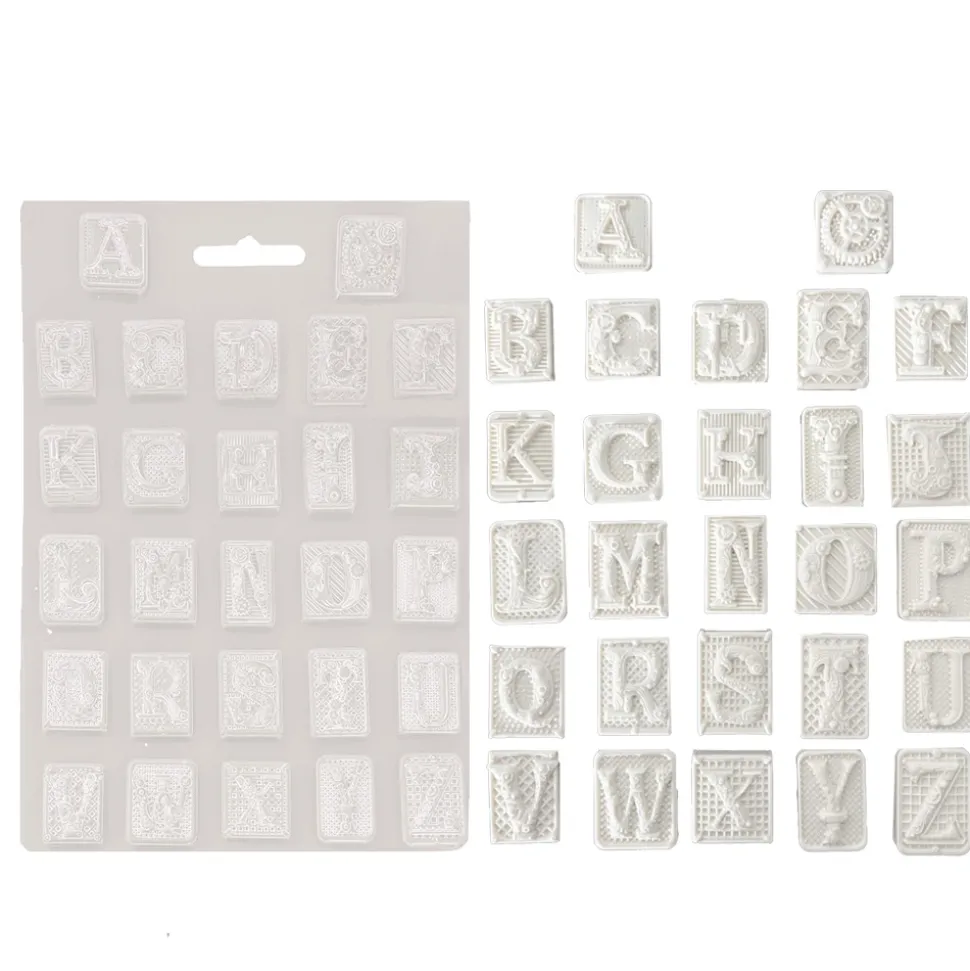 Molde flexible Alfabeto Master of Magic Stamperia 21x29cm