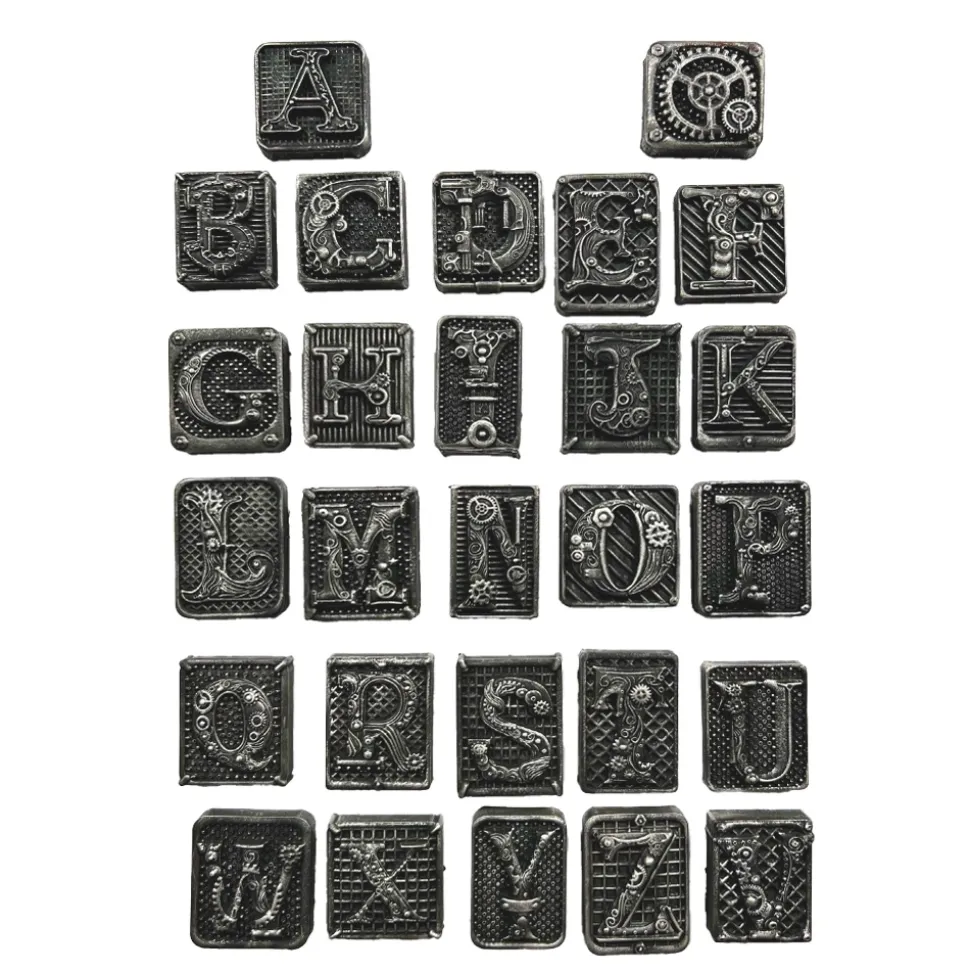 Molde flexible Alfabeto Master of Magic Stamperia 21x29cm