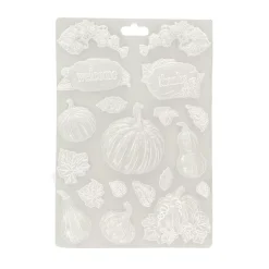 Molde flexible Calabazas Romantic Golden Harmony Stamperia 21x29cm