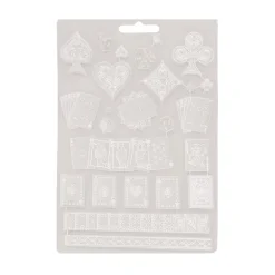 Molde flexible Cartas Master of Magic Stamperia 21x29cm