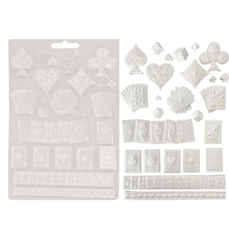 Molde flexible Cartas Master of Magic Stamperia 21x29cm