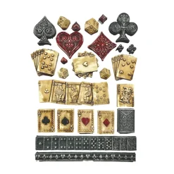 Molde flexible Cartas Master of Magic Stamperia 21x29cm