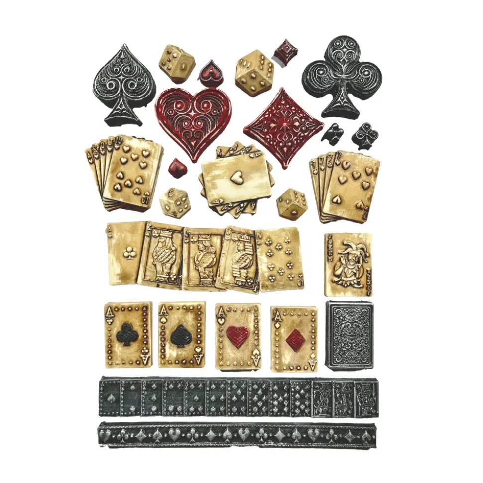 Molde flexible Cartas Master of Magic Stamperia 21x29cm